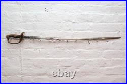 Antique Japanese Officer Dress Sword WWII WW2 Saber w Sheath Vintage 37.75