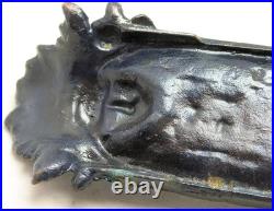 Antique Judd Copper Cast Iron Indian Chief Pen Tray Ashtray Coin