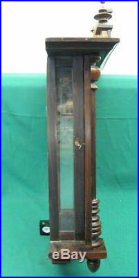 Antique Junghans Vienna Regulator Clock with Carved Head 32 Serviced