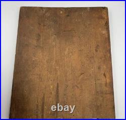 Antique Kazan Virgin Mary Icon 19th Century Brass Russia Religious Art 12.4in