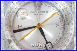 Antique Keuffel & Esser Compass Navigation Surveying Forest Service Compass
