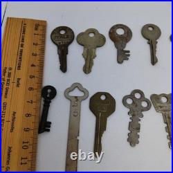 Antique Keys Set of 11, Vintage Metal Design, Used, Home Decor Collection