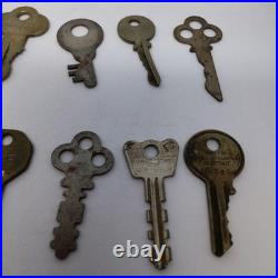 Antique Keys Set of 11, Vintage Metal Design, Used, Home Decor Collection