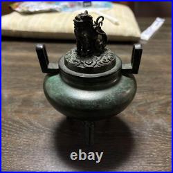 Antique Koro Incense Burner Shirohime Collectible Art Piece Unique Design