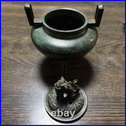 Antique Koro Incense Burner Shirohime Collectible Art Piece Unique Design