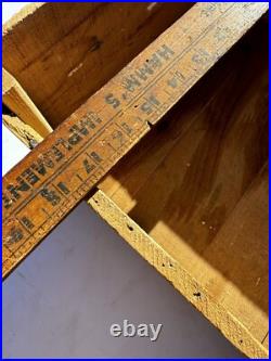 Antique LIPTONS TEA THOMAS J. LIPTON WOOD BOX PACKING CRATE Duluth MN Rare