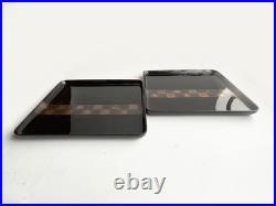 Antique Lacquer Makie Corner Bon Inscribed Painted 23cm Used Collection