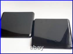 Antique Lacquer Makie Corner Bon Inscribed Painted 23cm Used Collection