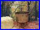 Antique-Large-Copper-Cauldron-Pot-Kettle-Apple-Butter-Handcrafted-Dovetail-Rare-01-sjz