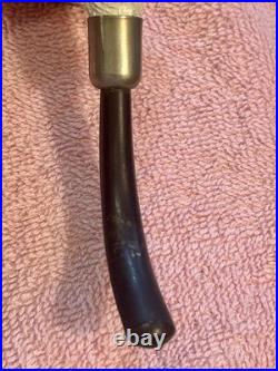 Antique Late 19th-Century Claw-Carved Meerschaum Pipe Antique Late 19th-Century Claw-Carved Meerschaum Pipe