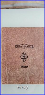 Antique Leonard Krower & Son's 1929 Catalog Complete edition with order forms