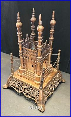 Antique Metal Copper Coated India's Historical Charminar Large Home Décor Rare