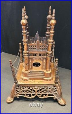 Antique Metal Copper Coated India's Historical Charminar Large Home Décor Rare