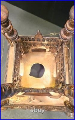 Antique Metal Copper Coated India's Historical Charminar Large Home Décor Rare