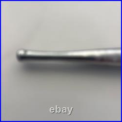 Antique Metal & Wood Kiseru Tool Curved Tip Japan Vintage Collectible