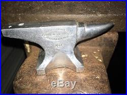 Antique Miniature Anvil Hay Budden Manufacturing Co. Brooklyn Ny Salesman Sample
