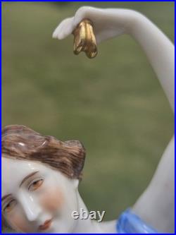 Antique Müller Volkstedt Figurine Spanish Flamenco Dancer 8