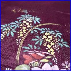 Antique Nagoya Obi Kimono SIlk Vintage Japanese Traditional Belt 30cm x 335cm