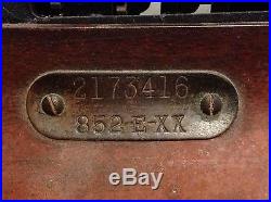 Antique National Cash Register 1924 Model #852 Rare Original! Great Condition