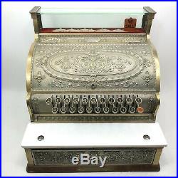 Antique National Cash Register Company Cash Model 332 Bronze Excellent Condition