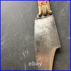 Antique Navaja Knife 19th Century Spanish VALERO JUN SARAGOZA Folding Knife