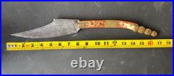 Antique Navaja Knife 19th Century Spanish VALERO JUN SARAGOZA Folding Knife