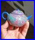 Antique-Nyonya-Straits-Chinese-Peranakan-Clay-Teapot-REPAIRS-Sold-As-Is-RARE-01-cbxd