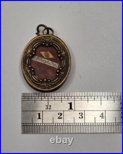 Antique Official Catholic Religious Relic St. Joseph (Spouse Of The Virgin Mary)