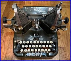Antique Oliver No. 9 Batwing Typewriter Great Condition