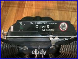 Antique Oliver No. 9 Batwing Typewriter Great Condition