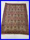Antique-Oriental-Hand-Knotted-Wool-Area-Rug-Collectible-Dehaj-Ivory-4-3-x-5-6-01-fz