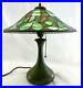Antique-Pairpoint-Signed-Vase-Shaped-Lamp-Leaded-Stained-Glass-Shade-withFinial-01-wd