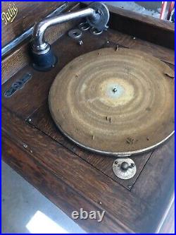 Antique Pathe Phonograph Gramophone RARE