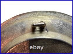 Antique Pewter Silver 3D Spanish Art Plate Don Quixote Rare Collector Piece