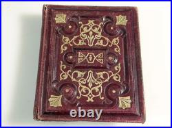 Antique Photo Album Victorian Era Miniature #231