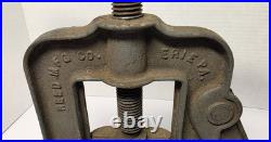 Antique Pipe Vice Reed Mfg#17 1914 Erie, PA Still Works