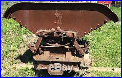 Antique Railroad Industrial Mining Coal Car Dumping Ore