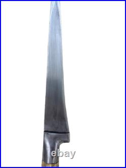 Antique Rare Dagger Vintage Stag Antler Dirk Machete Poniard Sword Collectible