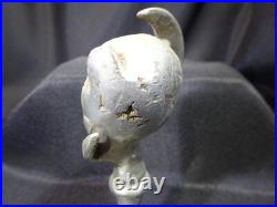 Antique Rare Unique Collectable Deceased Estate Bonnet Hood Ornament