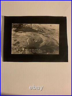 Antique Real Photo Postcard Black And White Mud Pots California