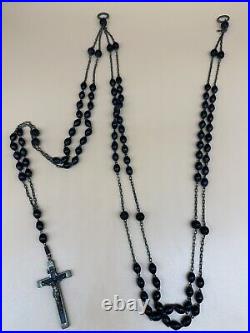 Antique Religious Nun Belt Rosary 1900's