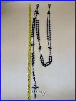 Antique Religious Nun Belt Rosary 1900's