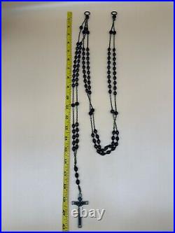 Antique Religious Nun Belt Rosary 1900's