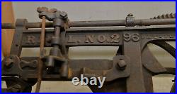 Antique Rival No 2 model 96 commercial cast iron apple peeler corer collectible