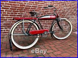 Antique Roadmaster Luxury Liner Cruiser Bicycle CWC Vintage Balloon Tank Bike