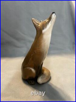 Antique Royal Copenhagen Fox Figurine 1475, Denmark 1923