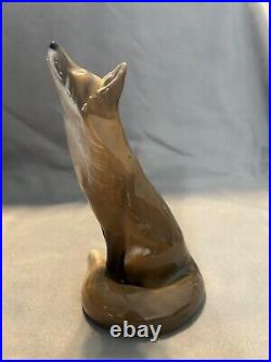 Antique Royal Copenhagen Fox Figurine 1475, Denmark 1923