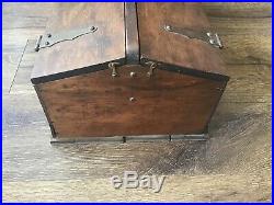 Antique STANLEY SWEETHEART SLANT LID TOOL BOX 20 Long Wood Plane Toolbox