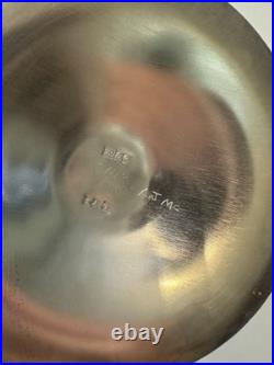 Antique STUNNING Trumpet Vase Repousse Silver over Copper E G Webster & Son 18