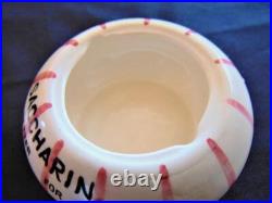 Antique Saccharin AD China Dish Bobble Head Bee Davar 1959 Japan Kitchen Jar Lid